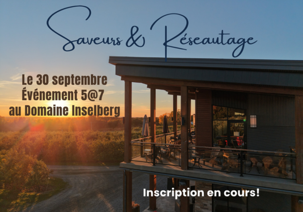 Événement Saveurs & Réseautage