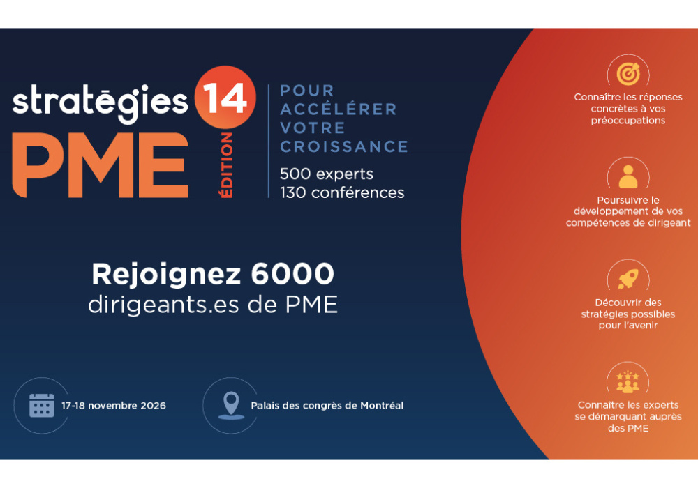 Stratégies PME 2026 : Avez-vous vos billets?
