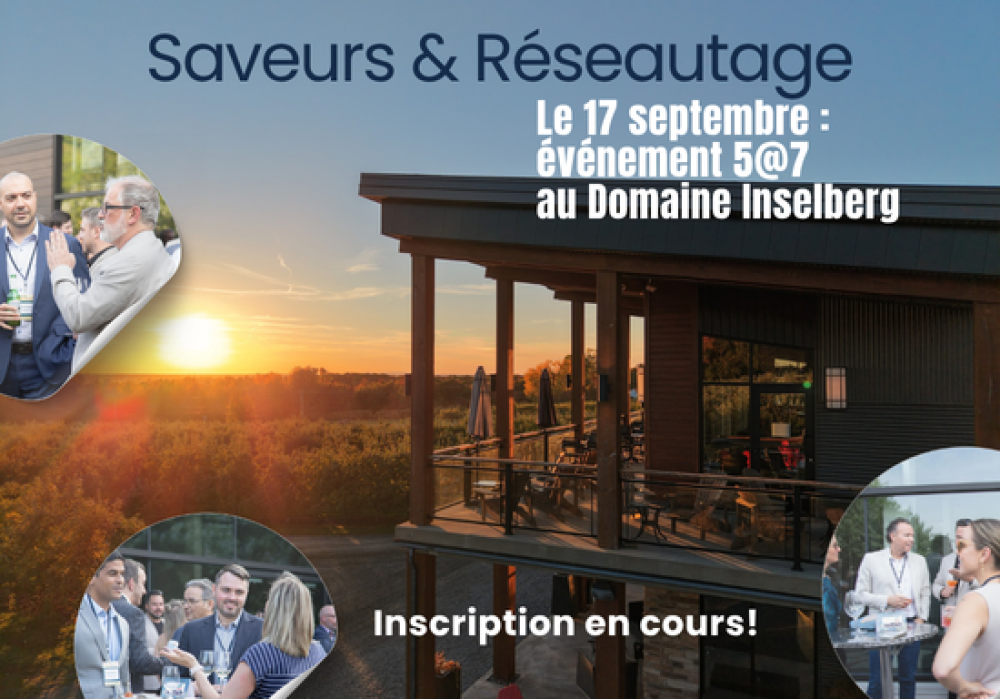Événement Saveurs & Réseautage